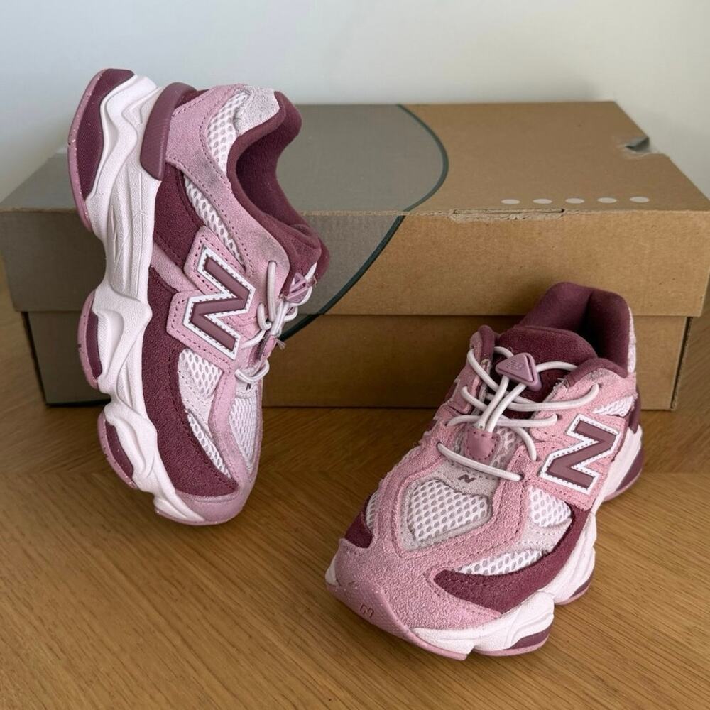 New Balance 9060 ‘Pink/Burgundy’ Toddler Sneakers- SZ 10 C
